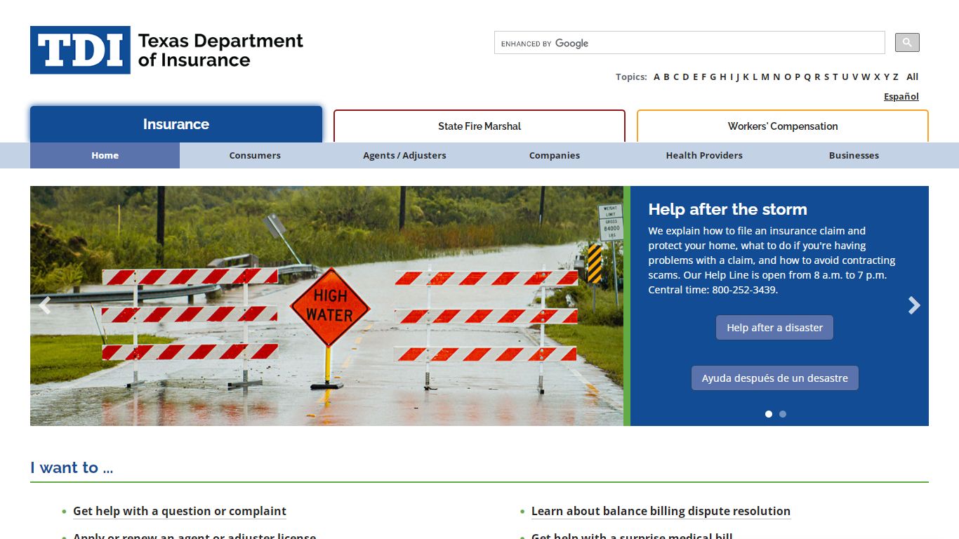 Texas Department of Insurance